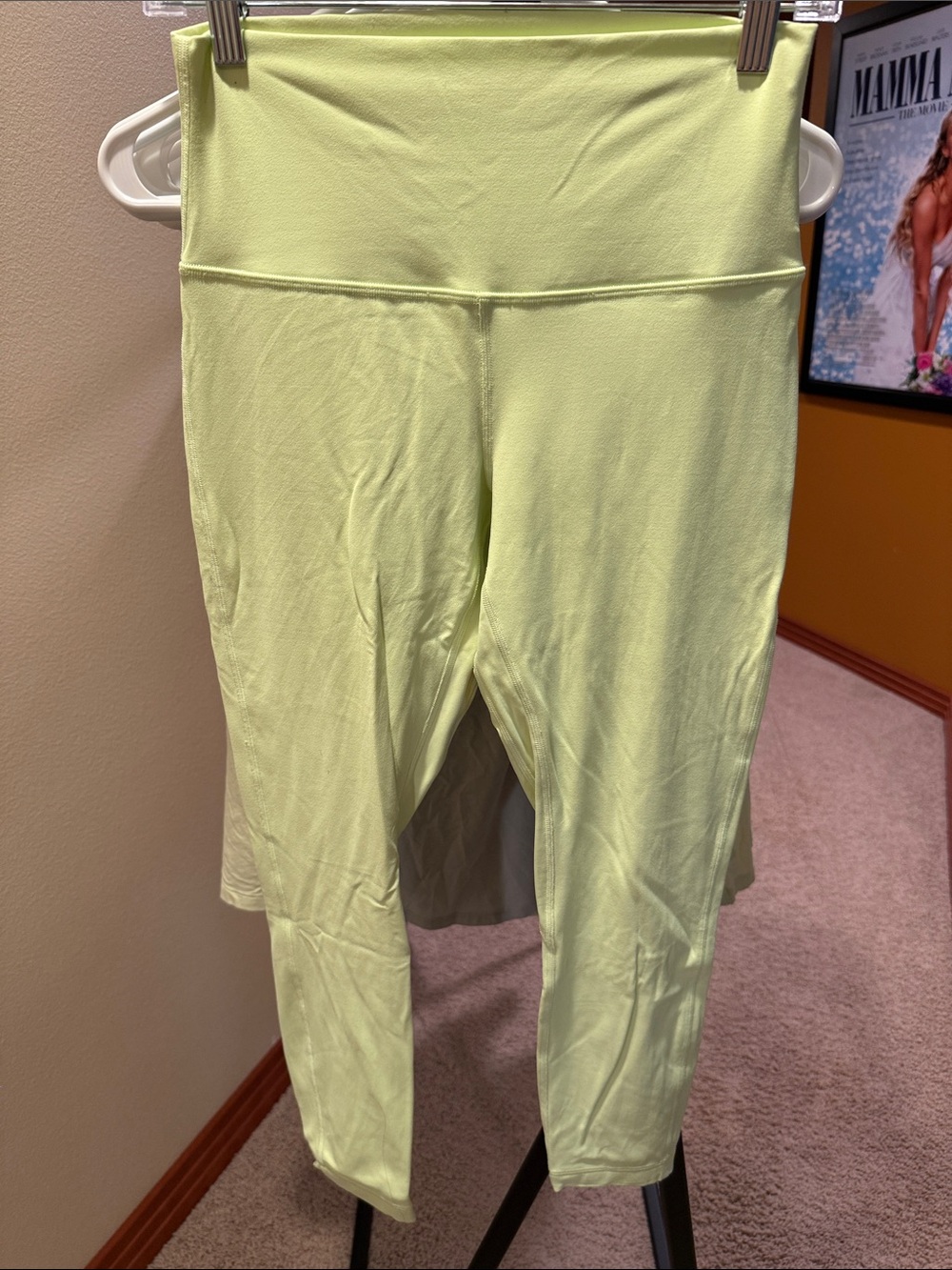 lululemon athletica Neon Yellow High-Rise Leggings